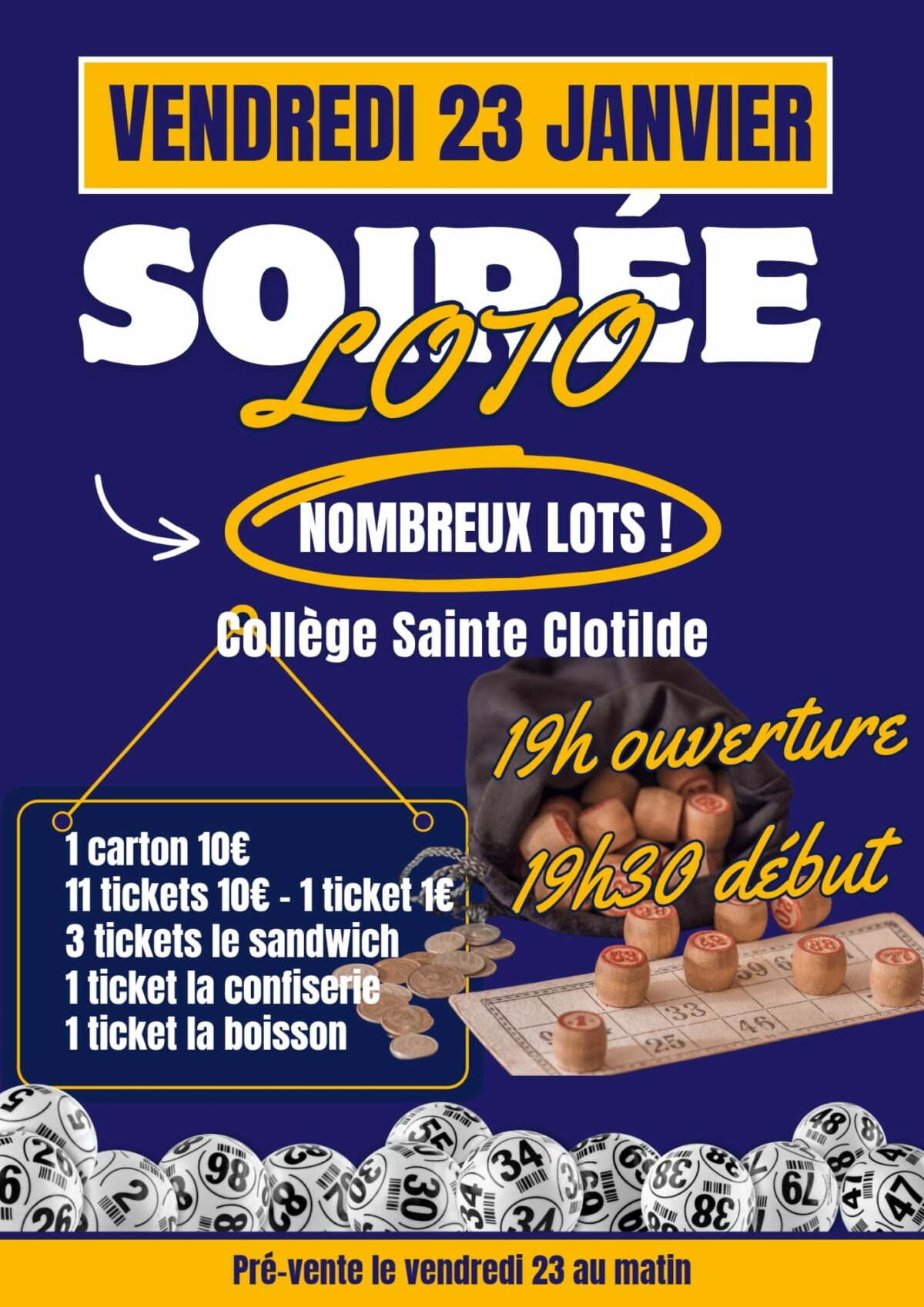 L’APEL du collège Ste Clotilde est ravie de partager le succès de son grand Loto 2026 !